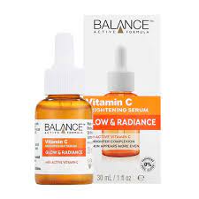 Serum Dưỡng Sáng Da, Mờ Thâm Balance Active Formula Vitamin C Brightening Serum Glow & Radiance 30Ml