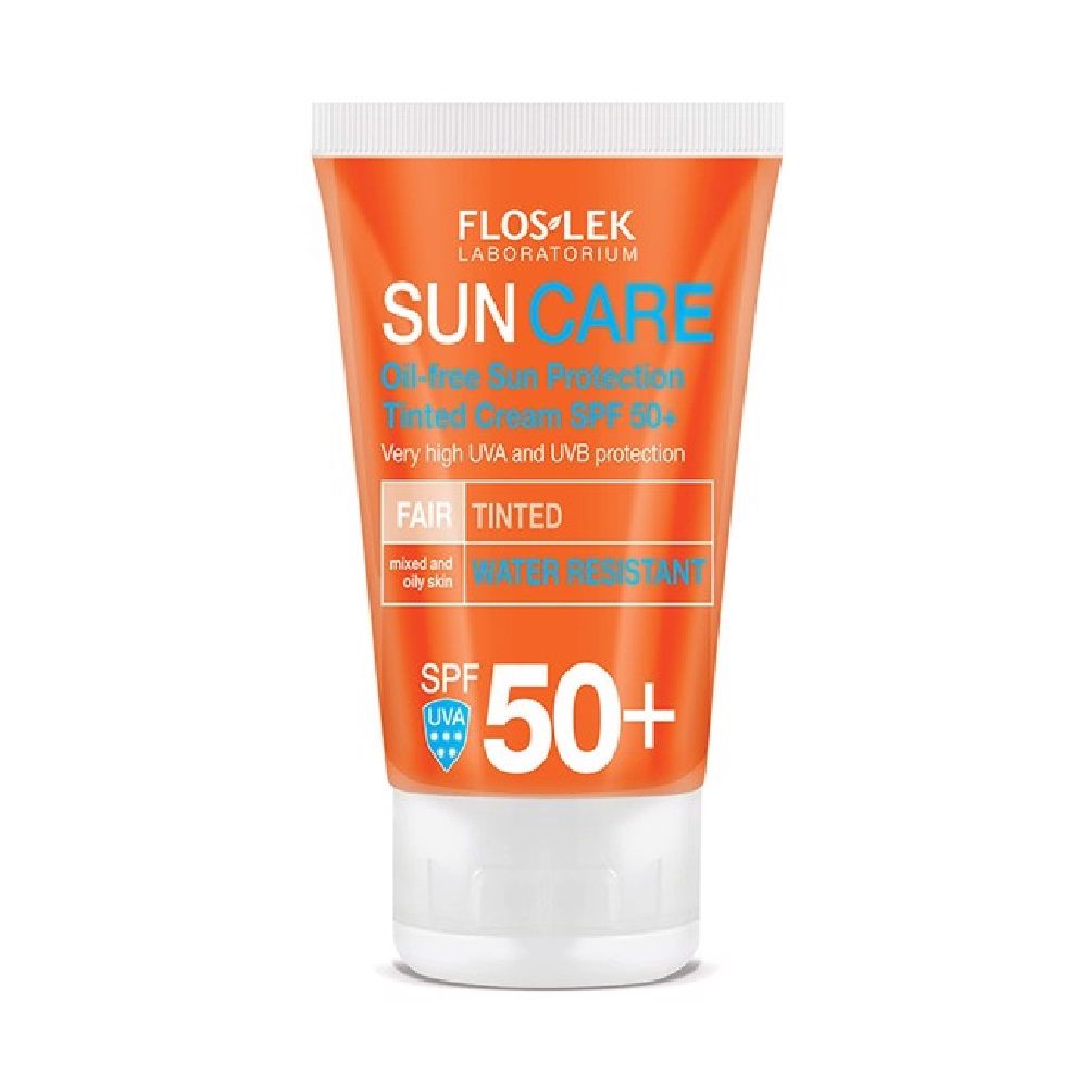 Kem Chống Nắng Floslek Suncare Oil-Free Sun Protection Tinted Cream Spf50+